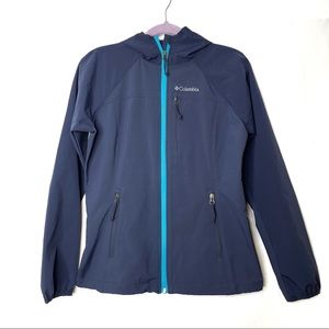 Columbia Purple Lightweight Full Zip Jacket